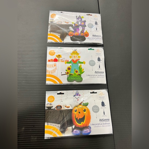 Halloween AirLoonz Balloon Set - Picture 1 of 8